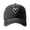 A-Black506, variant on Ttongbb Hats Sporty Casual Heart Print Adjustable Unisex Snapback Curved Brim Colorful Baseball Hats Daily Activities Headwear
