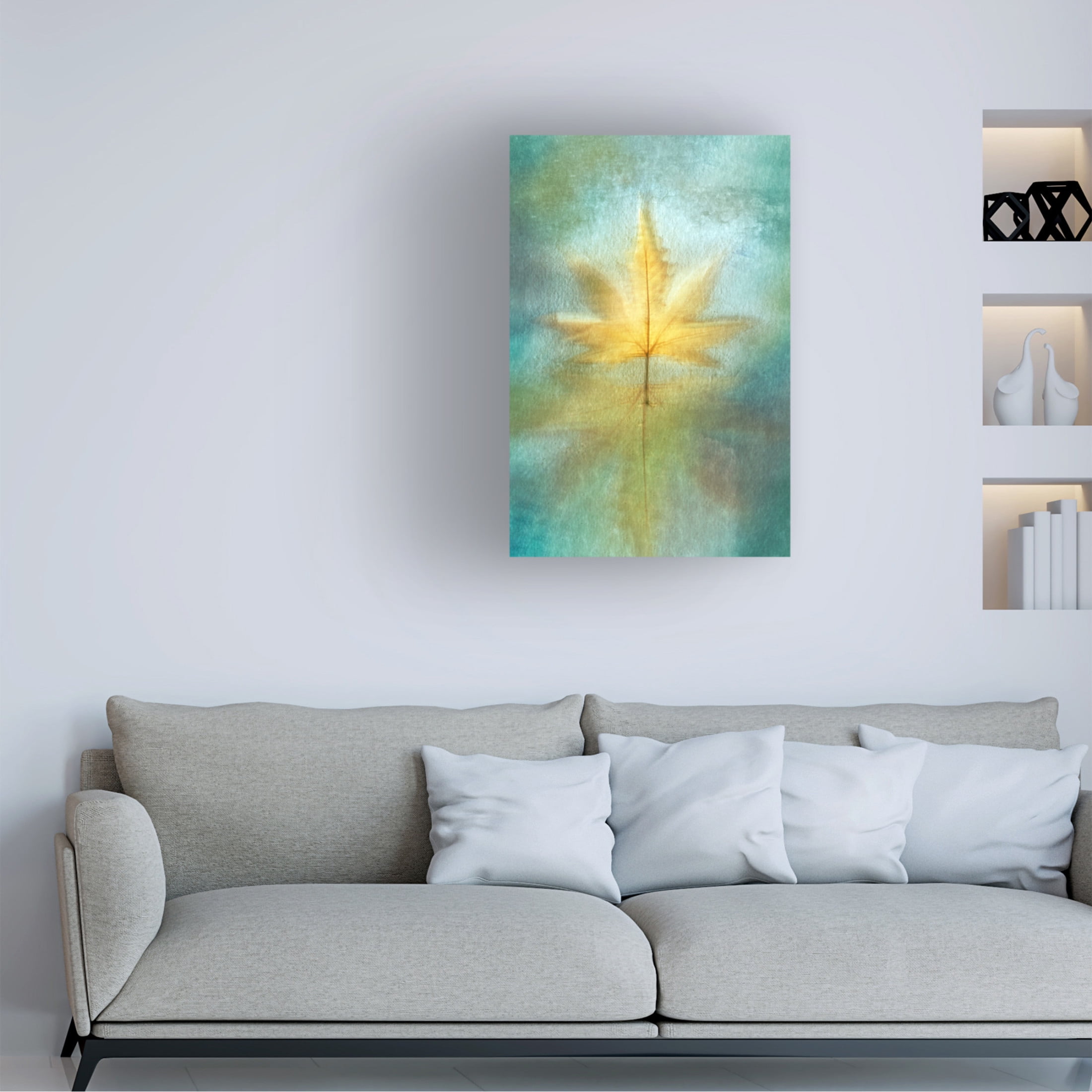 Trademark Fine Art Cicek Kiral Reflections Canvas Wall Art
