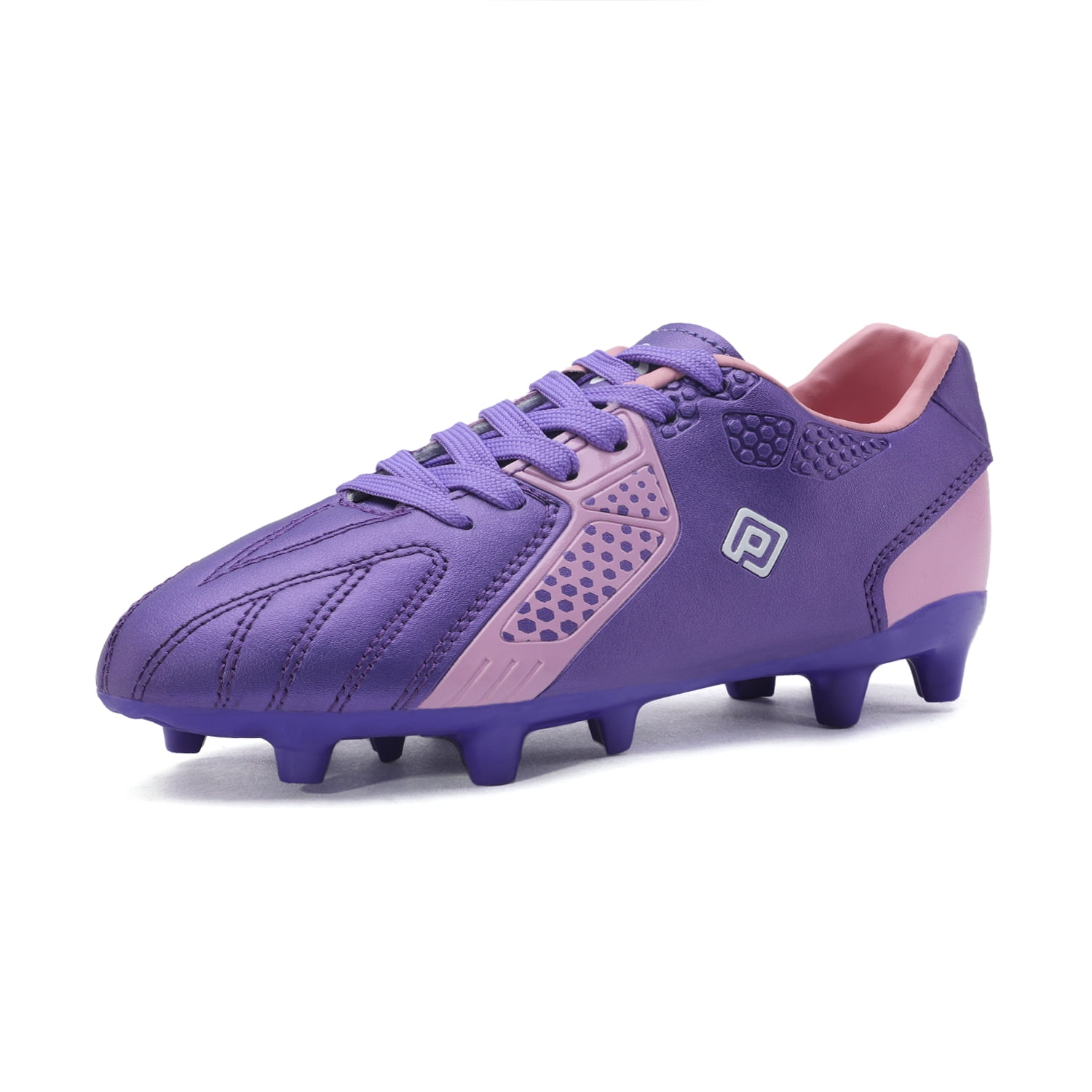 Introducir Limpiamente aves de corral Dream Pairs Kids Girls & Boys Cleats Soccer Shoes Athletic Low Top Kids  Football Shoes Hz19006K Purple/Pink Size 13 - Walmart.com