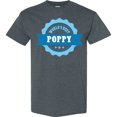 thumbnail image 3 of Inktastic Grandparents Day Worlds Best Poppy T-Shirt, 3 of 5