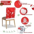 thumbnail image 1 of Fundas navide?as para sillas Actualización Se adapta a todas las sillas Fundas para sillas Juego de 4 Fundas para sillas Premium Pinecone Fundas para sillas navide?as para cocina, dormitorio, comedor LingWen 1327533359672, 1 of 1
