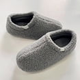 thumbnail image 3 of Mepaouo Women's Slippers Cozy Memory Foam Indoor Closed Back House Ballet Shoes with Wide Widths(Grey,8.5), 3 of 8