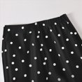 thumbnail image 4 of Gibobby Little Girls Sweatpants Wide Leg Drawstring Baggy Pants Straight Leg Athletic Trousers with Pockets 2T 3T 4T 5T 6T 7T 8T Girls Athletic Pants(9-10T,Black), 4 of 5