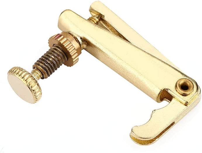 Violin Fine Tuner Violin Metal Tuner (Gold) (1pcs)