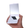 thumbnail image 1 of OULII lighted makeup mirror LED Lighted Makeup Mirror for Women with Wireless Operation and ABS Material 1Pack, 1 of 8