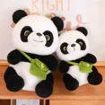 thumbnail image 3 of Bolso cruzado de Panda de peluche Kawaii para niños, almohada encantadora, bolso cruzado, oso de peluche suave, bonito regalo de cumpleaños, 3 of 4
