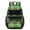 Bigfoot and Campfire, variant on Bigfoot and Campfire Green Pattern 17" School Backpacks for Teens,Waterproof Oxford Fabric,S-Shape Padded Straps for School,Travel,Hiking,Camping