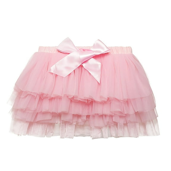 Akiihool Girls Skirts Girls' Layered Tutu Tulle Birthday Party Dance Skirts(RD1,2-3 Years)