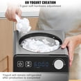 thumbnail image 5 of VEVOR Upright Automatic Ice Cream Maker with Built-in Compressor, 2 Quart No Pre-freezing Fruit Yogurt Machine, Stainless Steel Electric Sorbet Maker, 4 Modes Gelato Maker, 5 of 9