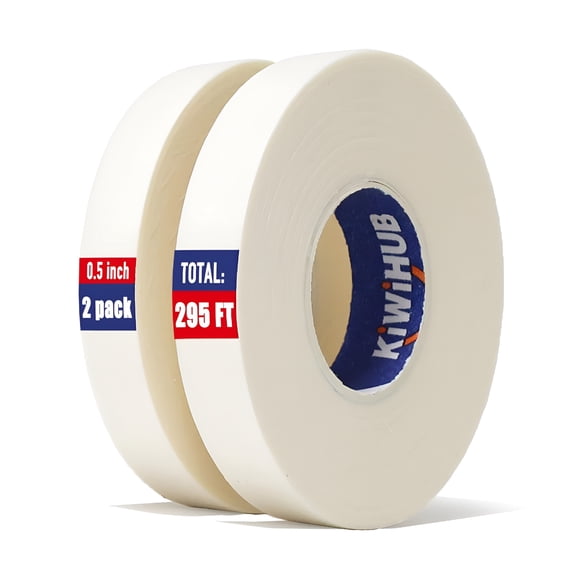 CCOCC 2 Pack Artist Tape 0.5 Inch x 295Ft, Acid Free White Masking Tape
