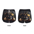 thumbnail image 5 of Lsque Casino Cards Poker Printed Women's Running Shorts with Liner Pockets,Elastic Quick Dry Workout Athletic Gym Yoga Shorts,Womens High Waist Shorts-XX-Large, 5 of 9
