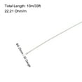 thumbnail image 2 of 2pcs 30 Gauge Nichrome 80 Heating Resistance Wires 33ft High Temperature for Electronic Components, 2 of 4