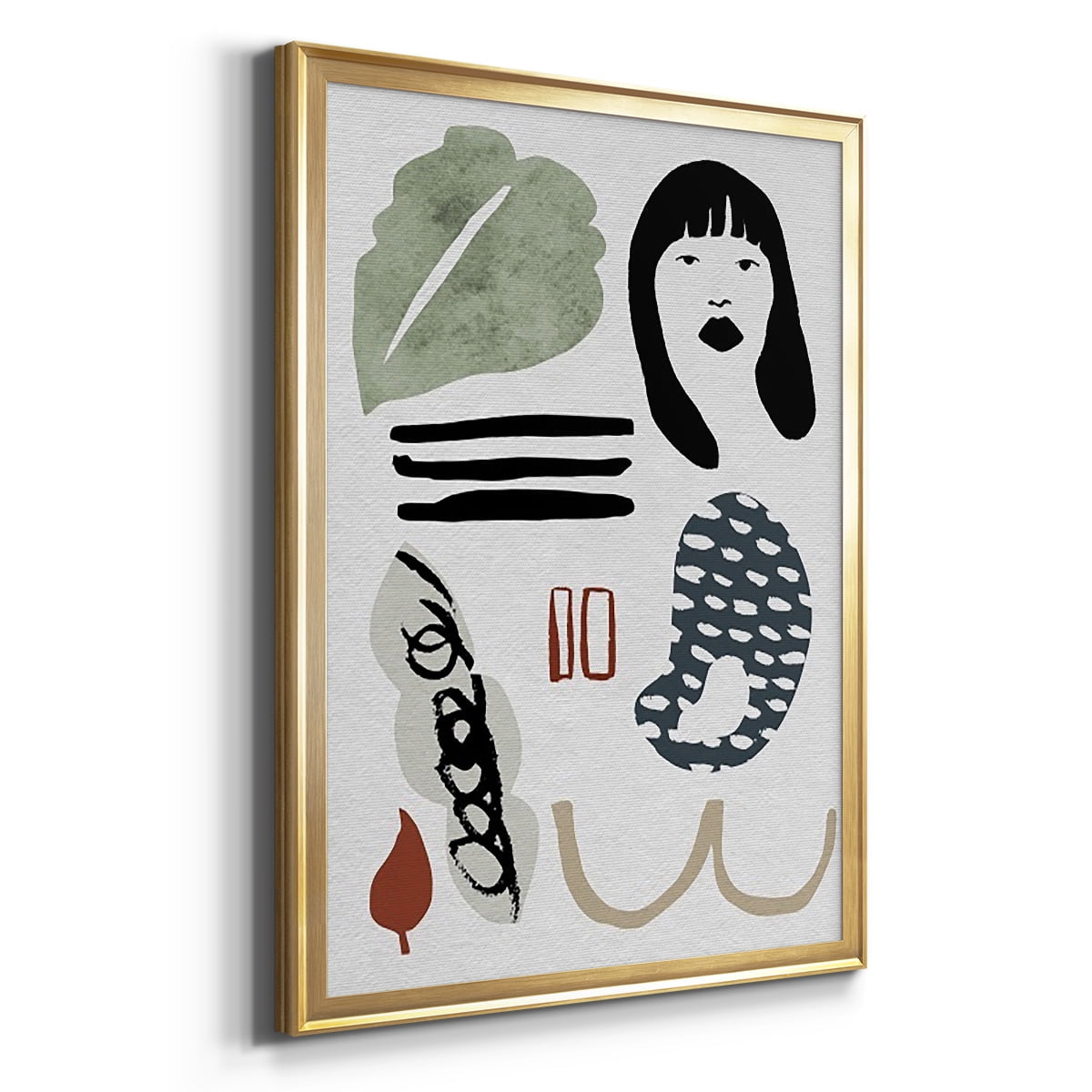 Collected Mindfulness II Premium Framed Print, in Gold, Black, or Silver - Ready to Hang