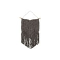 thumbnail image 1 of Creative Co-Op Grey Wool MacramÃ© Wall Hanging, 1 of 5