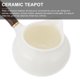 thumbnail image 4 of GOOHOCHY 1 tetera de cerámica con asa lateral, elegante dispensador de té, práctico juego de té., 4 of 8