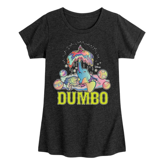 Disney - Dumbo - Psychedelic Dream Cloud - Toddler & Youth Girls Short Sleeve Graphic T-Shirt