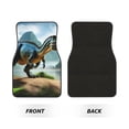 thumbnail image 2 of Fotbe Lake Forest Dinosaur A Juego de 4 Tapetes para Auto con Estampado – Alfombrillas de Goma Reforzada, Diseño Antideslizante, Protección para Todo el Año – Vehículos, Autos, Camionetas y SUVs, 2 of 7