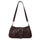 thumbnail image 1 of Bolso de hombro para mujer con diseño de cocodrilo bolso con asa superior de cuero PU bolso para axila femenino, 1 of 9