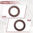 thumbnail image 6 of Unique Bargains 2pcs Engine Crankshaft Seal No.90311-42036 for Toyota Tundra 2005-2021 for Toyota Avalon 2005-2018, 6 of 6