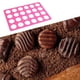 thumbnail image 2 of Moldes redondos de silicona para chocolate, moldes para queso y chocolate, plantillas para galletas, moldes para decorar pasteles, accesorios para hornear y cocina DIY, 2 of 4