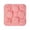 A001- Pink, variant on Pumpkin Silicone Mold Silicone Chocolate Mold 7 Inch Silicone Baking Mold for Halloween Baking Halloween Craft Homemade Halloween Treats Non Candy Pink, 1 Pack
