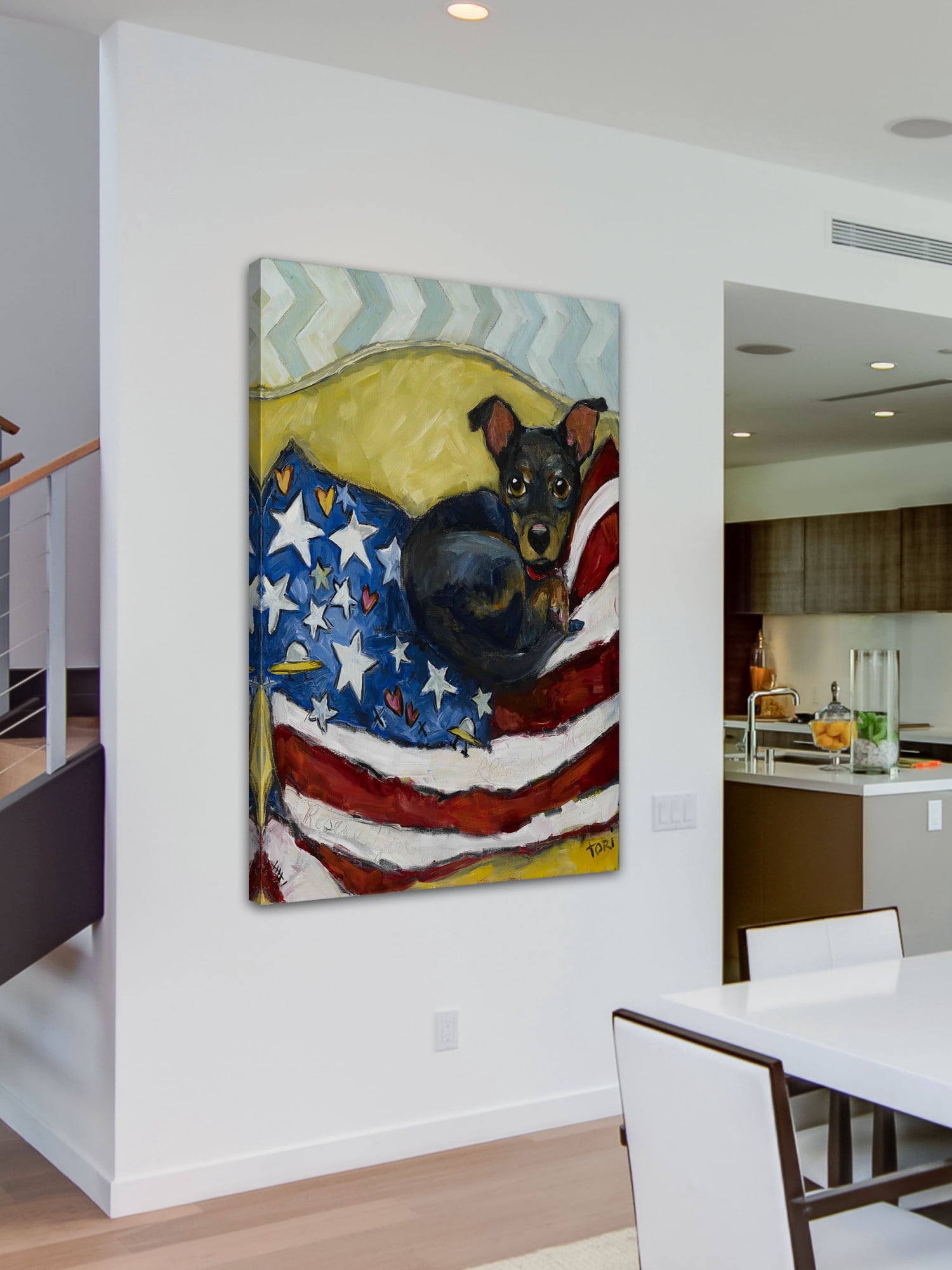 Rescue Me Rescue You Painting Print on Wrapped Canvas
