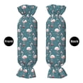 thumbnail image 2 of Salouo Flamingo Pattern Cute Bolster Pillow,Cylindrical Pillow Long Pillow for Bed Round Side Pillow for Knee/Leg/Neck ,- Length 24.4" x 9.8" Diameter, 2 of 8