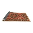 thumbnail image 2 of Ahgly Company Indoor Square Persian Orange Traditional Area Rugs, 7' Square, 2 of 4