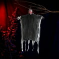 thumbnail image 6 of Mikilon Halloween Decorations Halloween Glowing Scary Ghost Halloween Ornament with Face Halloween Decorations for Indoor Balconys Outdoor Yard Garden Parties Decorations Indoor and Outdoor Black, 6 of 7