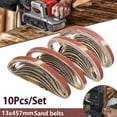 thumbnail image 2 of 10Pcs/Set 1/2×18Inch Sanding Belts Abrasive Bands For Belt Sander Abrasive Tools, 2 of 9