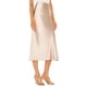 thumbnail image 3 of Falda para Mujer, de Satén de Seda, Elástica, de Cintura Alta, Estilo Informal, de Guepardo. Beige M, 3 of 5