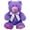 Purple, variant on Anico Plush Teddy Bear Stuffed Animal Bright Purple 8 Inches Tall
