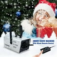 thumbnail image 7 of Snow Machine 1500W Snow Making Machine Snowflake Maker for Christmas Wedding Kids Party Stage Effect with Wired Remote Control, 7 of 7