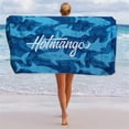 thumbnail image 1 of Toalla de Playa Estampada a La Moda Xihbxyly Toalla de Baño de Microfibra con Estampado de Flores de Cielo Cojín de Playa Chal Toalla para El Sudor, 1 of 7