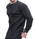 thumbnail image 1 of Jersey para Hombre Suéter con Cuello Redondo Jersey de Manga Larga Top Ropa de Punto Informal para Exteriores, 1 of 3