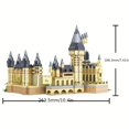 thumbnail image 2 of Magic Castle Magic Academy Simulative Model, Assembled Building Blocks, Gift For Children, Building Blocks Building Toys For Boys And Girls, Christmas Gifts, 2 of 4