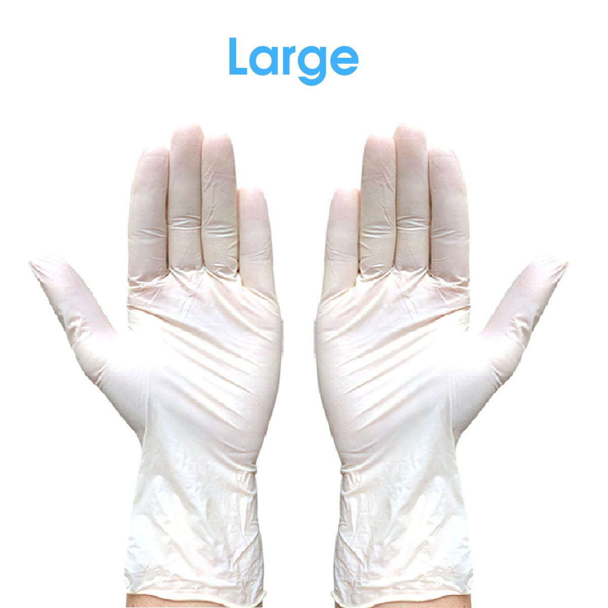 100PCS Food Grade Disposable Latex Gloves NonToxic Tasteless PVU Disposable Gloves Walmart Canada