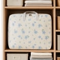 thumbnail image 5 of YFGEFTR Clothes Storage Bag with Zipper and Handles, Foldable Quilt Organizer for Blankets/Wardrobe Use (20.87''x7.84''x12.99''), 5 of 5