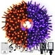 thumbnail image 2 of JMEXSUSS 200 luces LED de Halloween de color naranja y morado enchufables, 66 pies conectables que cambian de color, cadena de luces de Halloween con control remoto, impermeable, 11 modos de luces de, 2 of 4