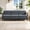 1PC-Patio Sofa, variant on Opohoro 79.1" Wide Outdoor Powder Coated Steel Patio Sofa, Deep Seating Outdoor Couch with 10" Thick Cushions, Blue