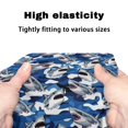thumbnail image 7 of HELLHERO Shark Rollator Walker Seat Back Cover Seat & Backrest Cover Set and Seniors Men Women Easy to Clean Stretchable Material and Seniors Adult, 7 of 7