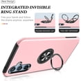 thumbnail image 2 of Case for Samsung Galaxy A54 5G, Light Shockproof Protective Cover with Built-in Rotating Holder Kickstand Car Magnetic Bracket Case Compatible for Samsung Galaxy A54 5G 2023 (Pink), 2 of 14