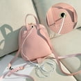 thumbnail image 4 of unbranded 1Set Mini Backpacks For Women Pink Pu Lightweight Travel School, 4 of 7