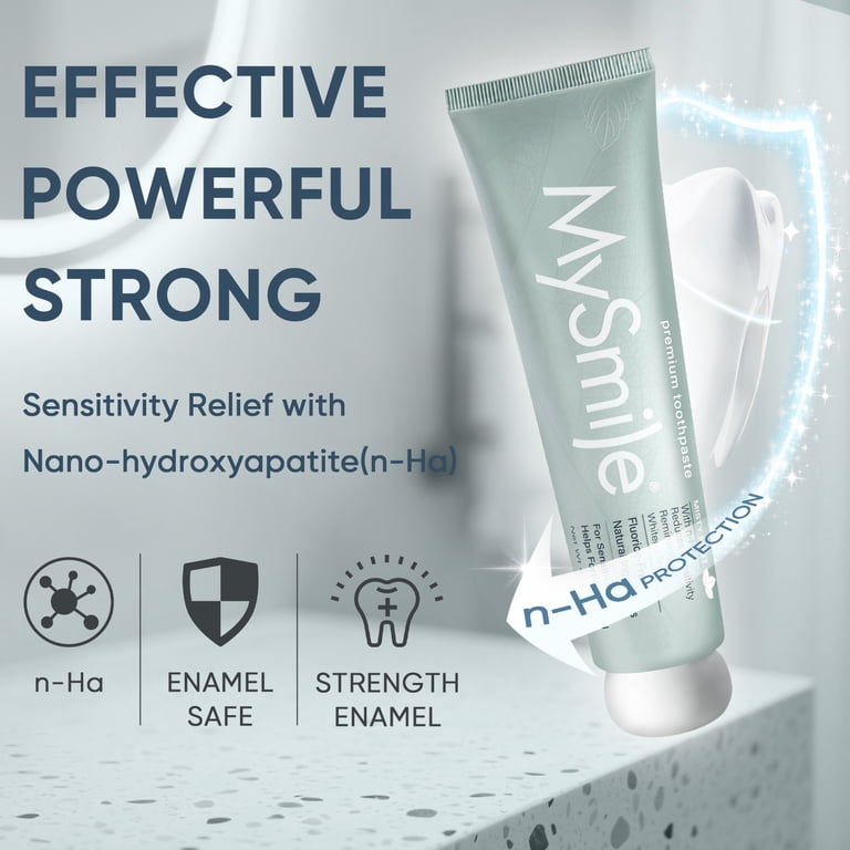 MySmile Anti-Sensitivity Toothpaste 10% Nano-Hydroxyapatite for