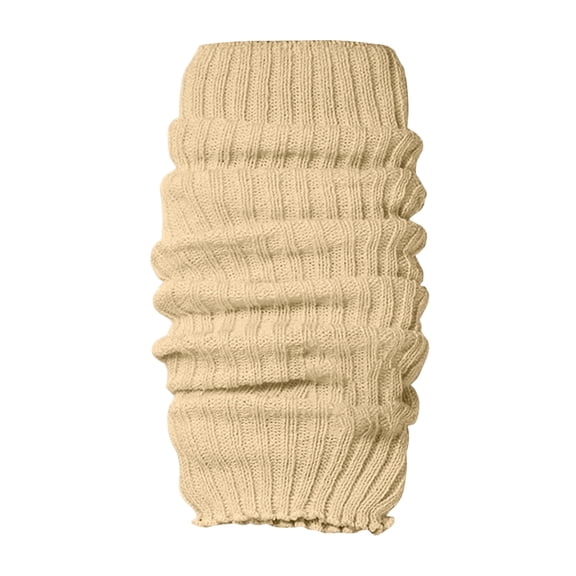 Ribbed Slouch Socks for Women with Ruched Cuff,Soft Cotton Stretch Ankle Crew Socks for Retro Party and Casual Daily Style Khaki