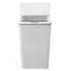 thumbnail image 5 of Cubo de basura con sensor de escritorio, tapa plegable con carga USB, cubo de basura de inducción inteligente de 9L para dormitorio, baño, oficina, blanco, 5 of 10
