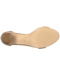 thumbnail image 5 of Nine West Womens' Pruce Heeled Sandals, Natural Leather, 6 Wide, 5 of 5
