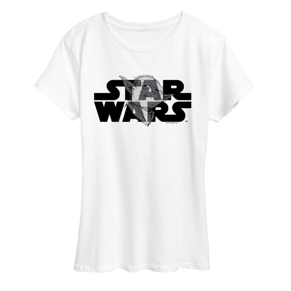 Star Wars - Yoda Logo - Women's Short Sleeve Graphic T-Shirt