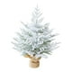 thumbnail image 3 of Árbol de Navidad artificial pequeño, decoración navideña, rama densa, mesa pequeña Nieve nevada, 3 of 9