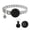 Grey, variant on GPS Tracker for Pets with App Location View and Round Collar Tag for Dogs and Cats Weather Ready Housing Tracking Device for Walks and Travel Days for Daily Home Use